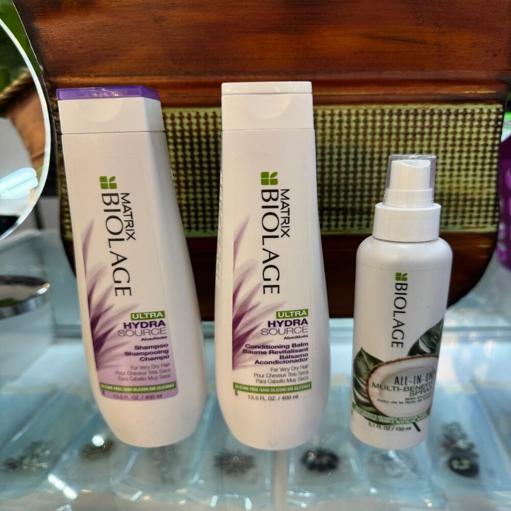 Lot of 3 Matrix Ultra Dry Haircare Kit